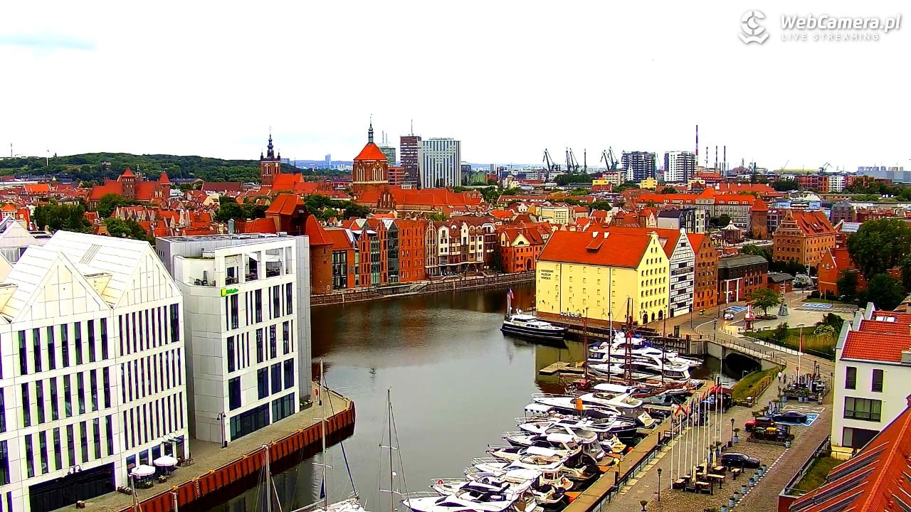GDAŃSK - widok na Stare Miasto - 15 czerwiec 2026, 05:01