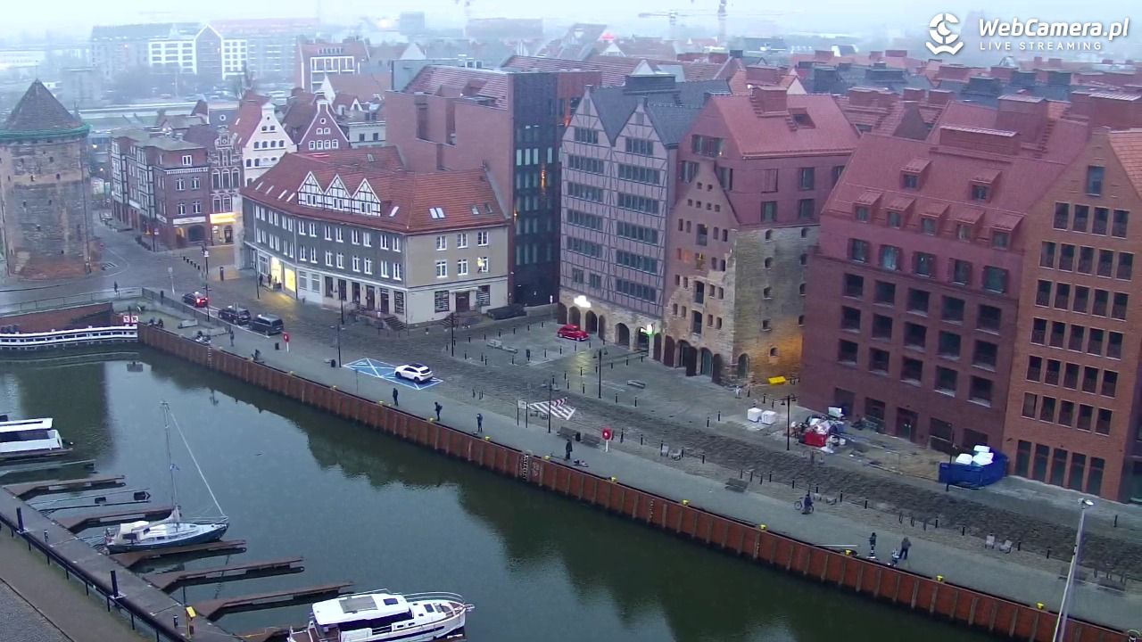 GDAŃSK - widok na Stare Miasto - 07 grudzień 2025, 07:52