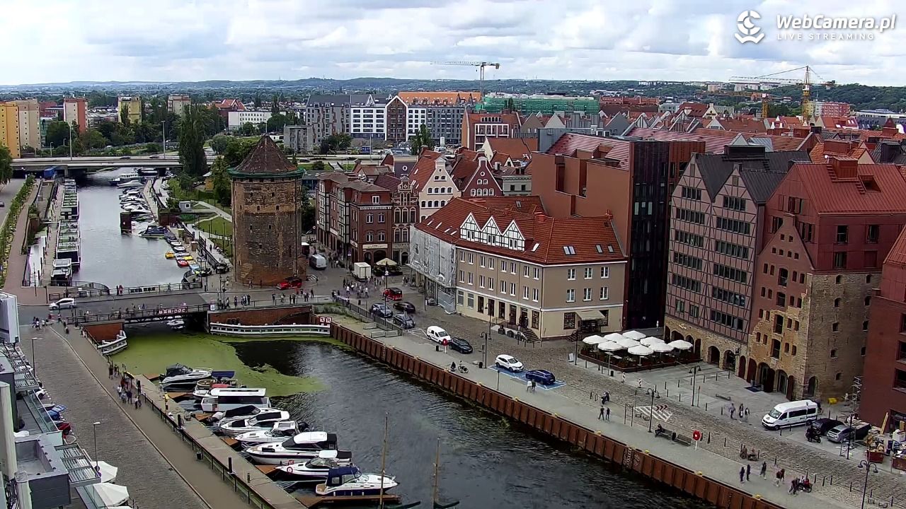 GDAŃSK - widok na Stare Miasto - 11 lipiec 2026, 11:27
