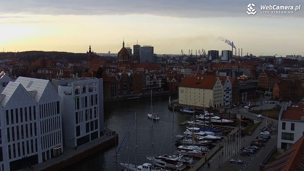 GDAŃSK - widok na Stare Miasto - 28 marzec 2026, 17:19