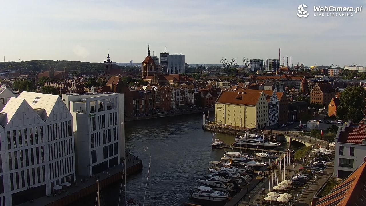 GDAŃSK - widok na Stare Miasto - 15 sierpień 2026, 17:31