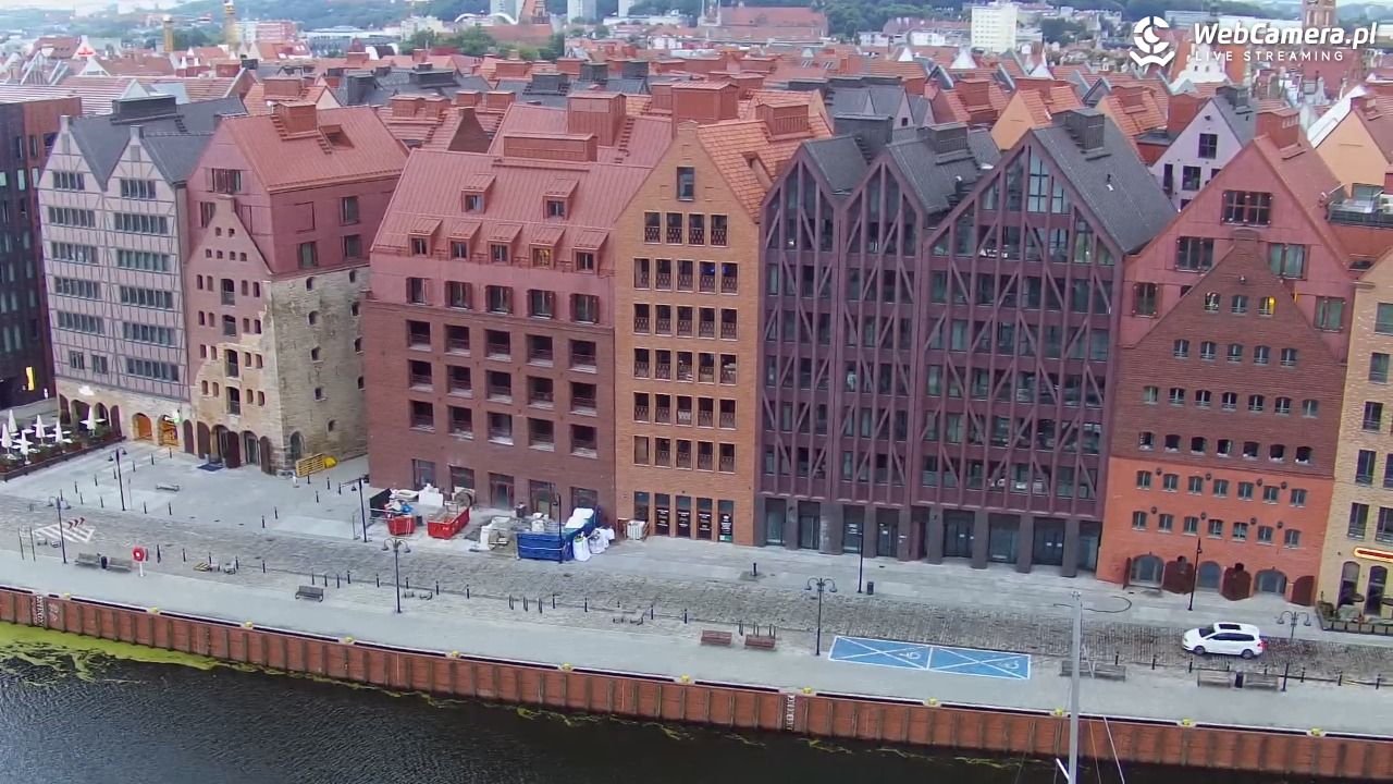 GDAŃSK - widok na Stare Miasto - 24 lipiec 2026, 04:48