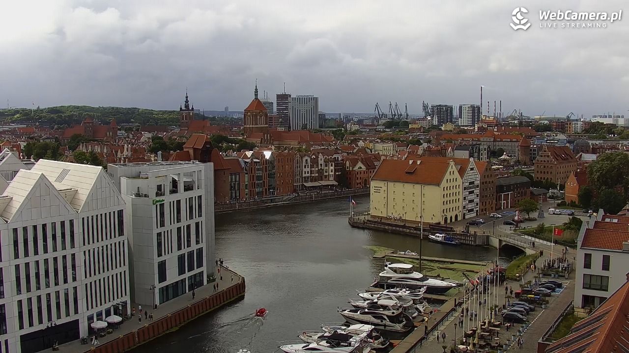 GDAŃSK - widok na Stare Miasto - 03 lipiec 2026, 17:50