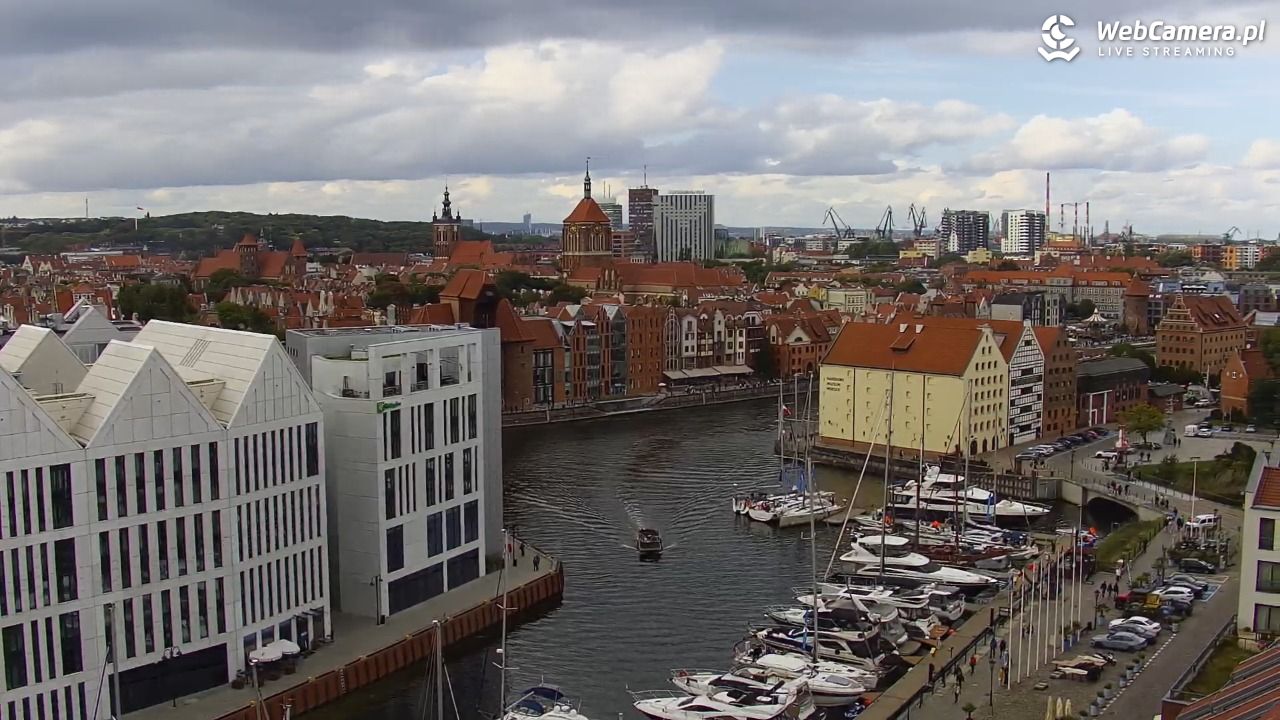 GDAŃSK - widok na Stare Miasto - 18 wresień 2026, 14:42