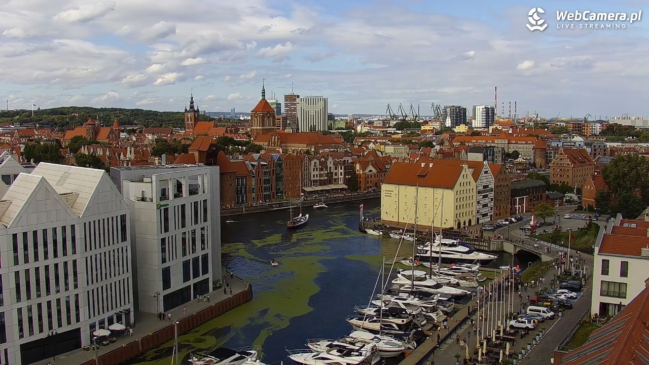 GDAŃSK - widok na Stare Miasto - 30 sierpień 2026, 13:08