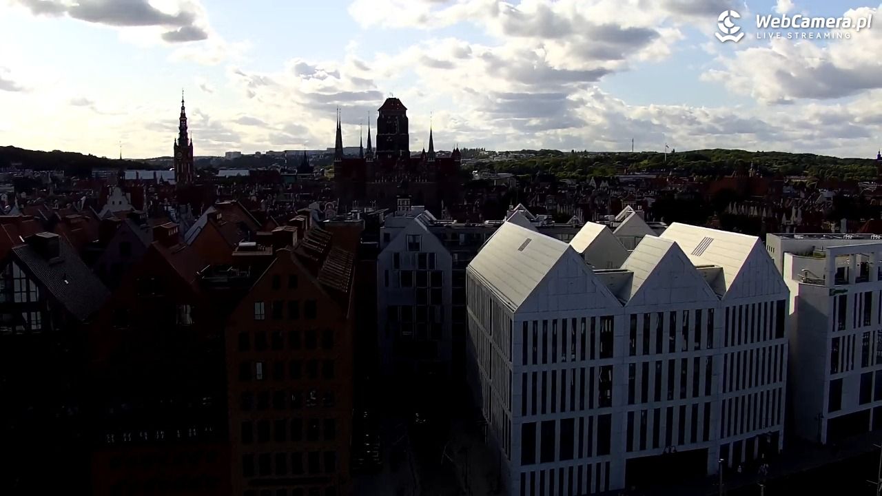 GDAŃSK - widok na Stare Miasto - 24 sierpień 2025, 16:45