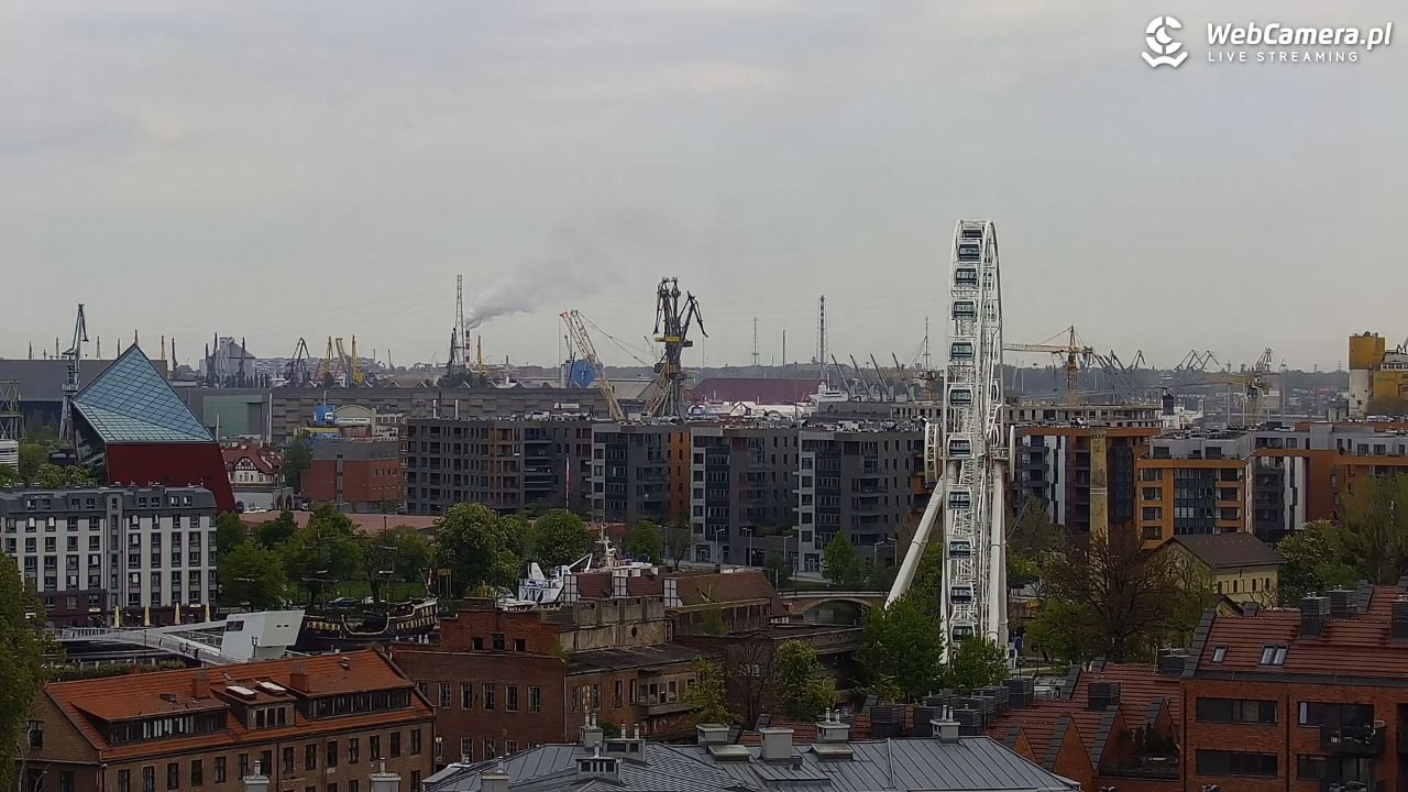 GDAŃSK - widok na Stare Miasto - 19 maj 2026, 08:48
