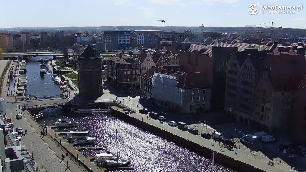 GDAŃSK - widok na Stare Miasto - 09 kwiecień 2026, 14:16