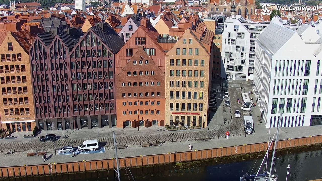 GDAŃSK - widok na Stare Miasto - 21 sierpień 2026, 09:03