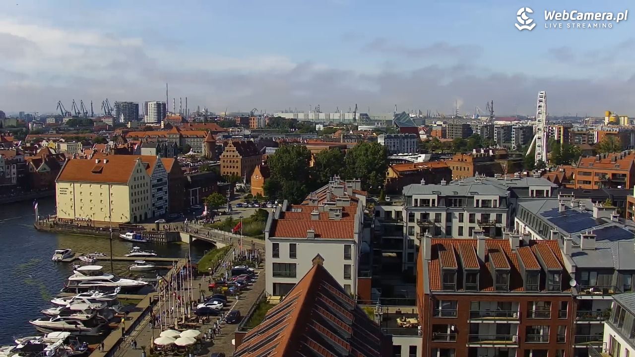 GDAŃSK - widok na Stare Miasto - 12 lipiec 2026, 15:58