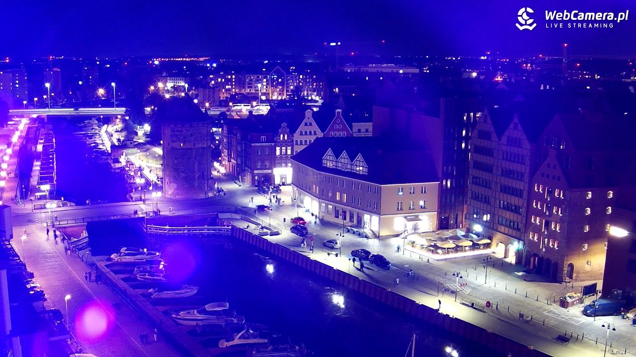 GDAŃSK - widok na Stare Miasto - 30 wresień 2026, 19:26