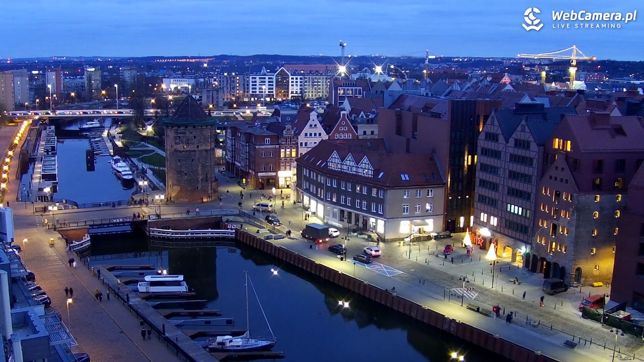GDAŃSK - widok na Stare Miasto - 22 grudzień 2025, 15:50