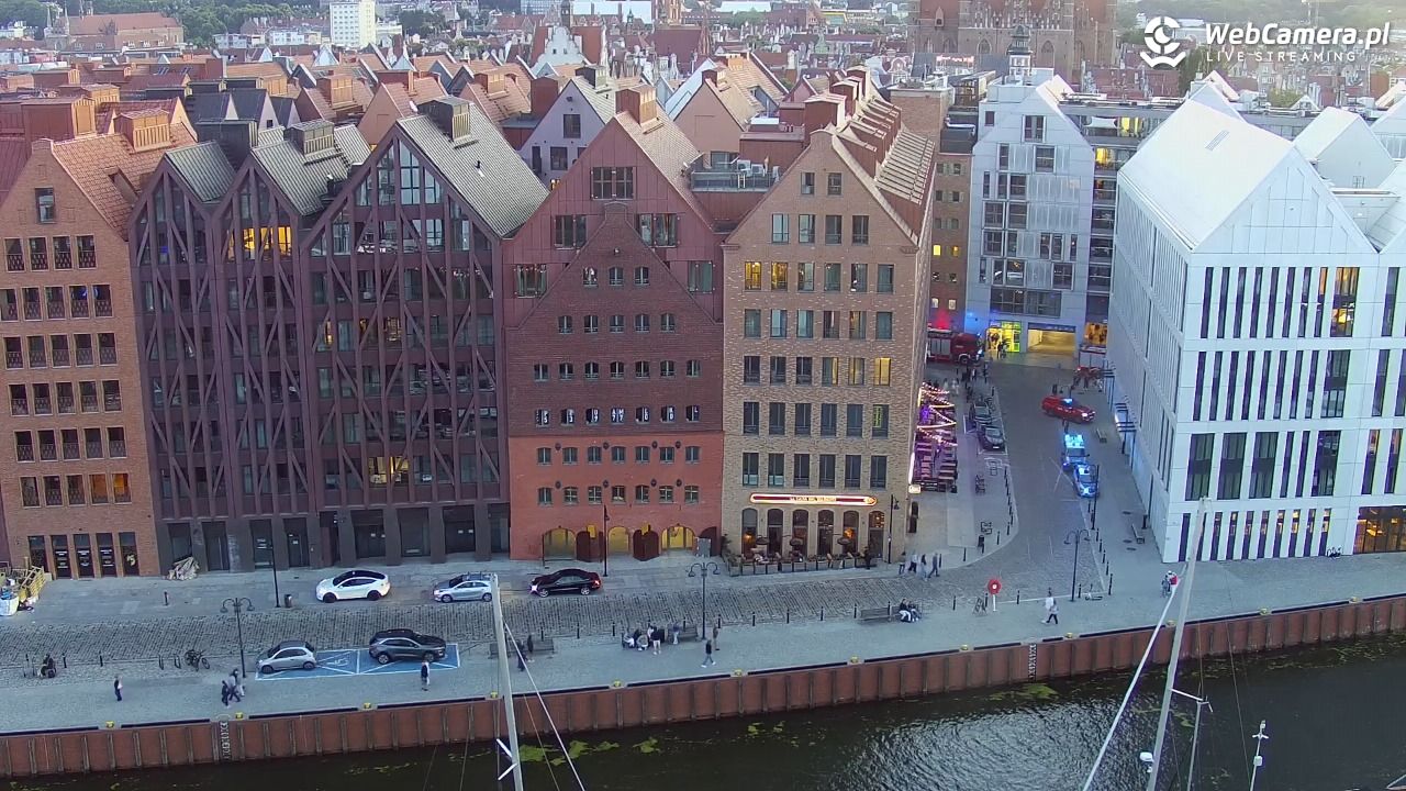 GDAŃSK - widok na Stare Miasto - 04 lipiec 2026, 21:32