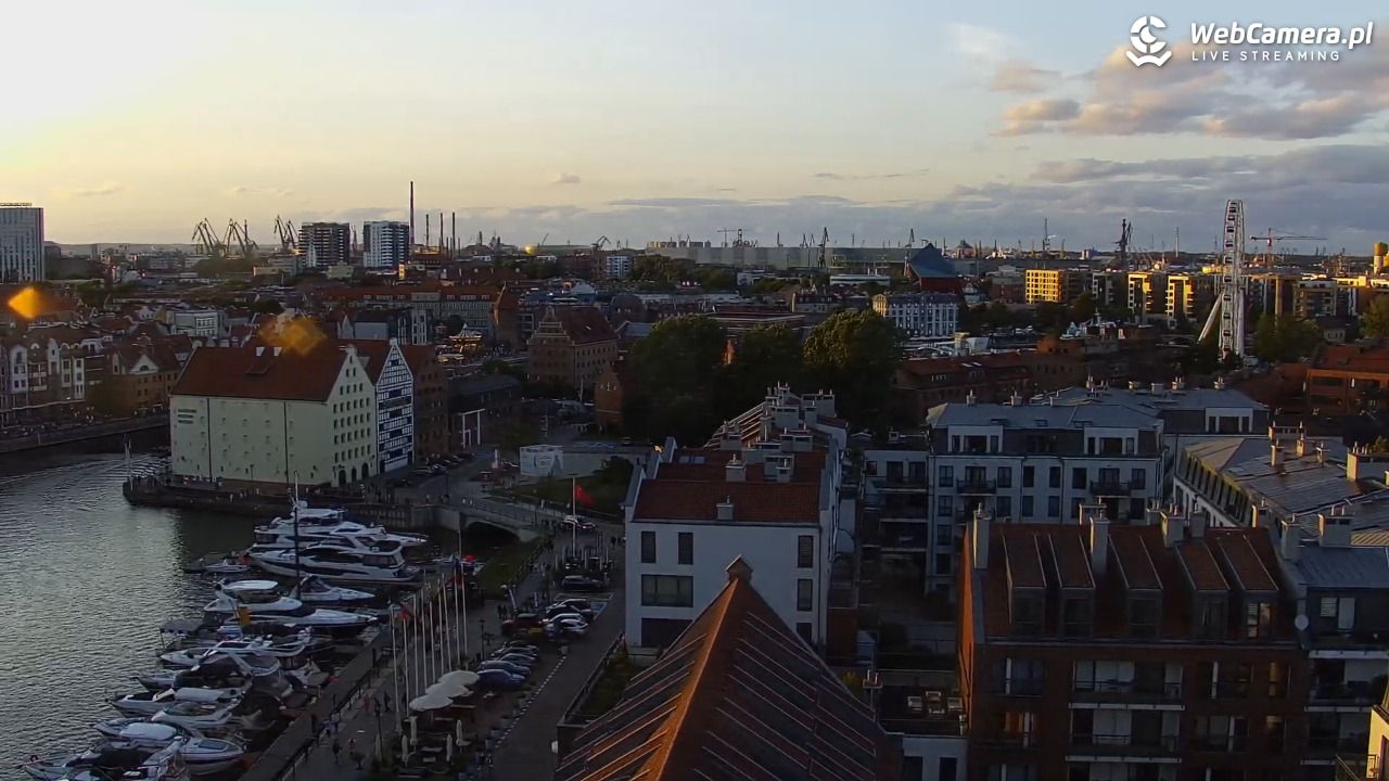 GDAŃSK - widok na Stare Miasto - 16 sierpień 2026, 19:45
