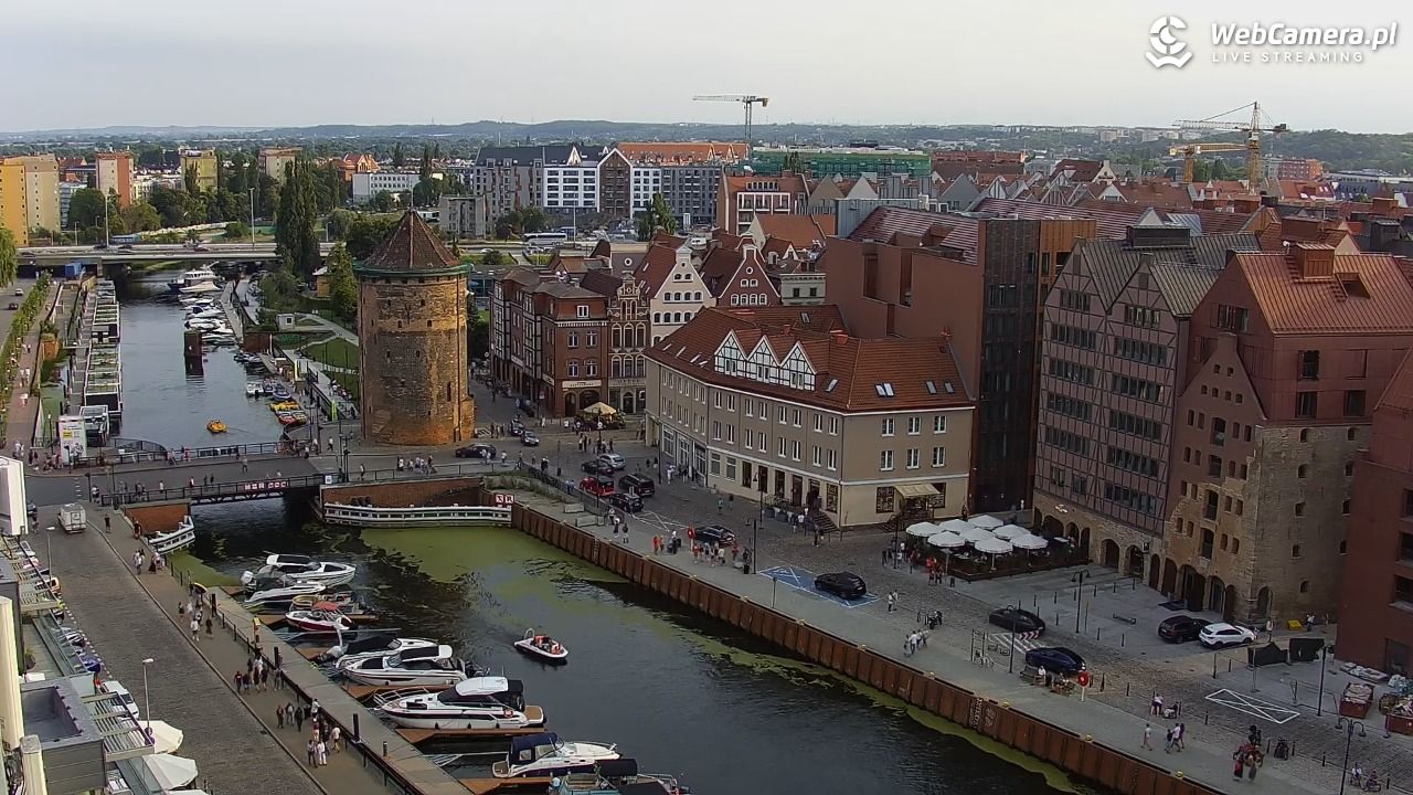 GDAŃSK - widok na Stare Miasto - 31 lipiec 2026, 18:54