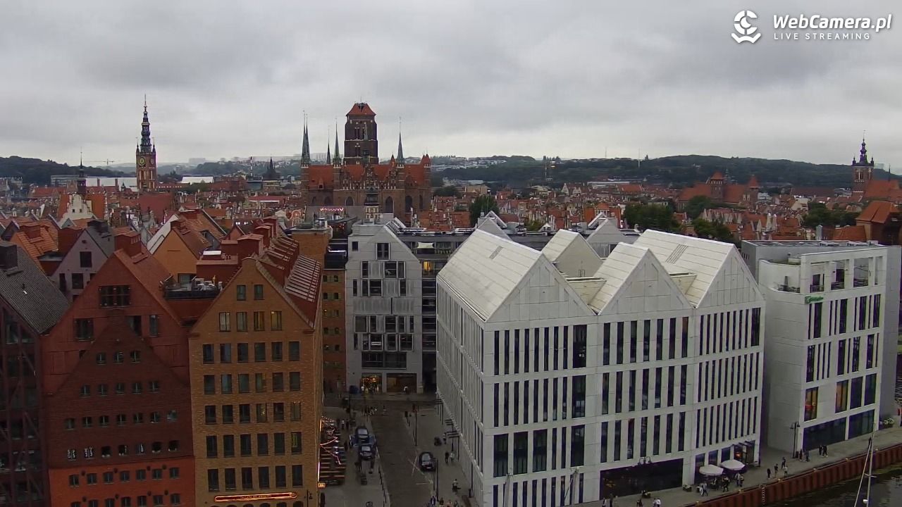 GDAŃSK - widok na Stare Miasto - 01 sierpień 2026, 19:21