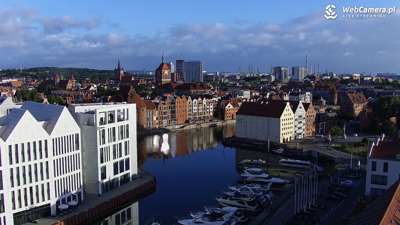 GDAŃSK - widok na Stare Miasto - 03 lipiec 2026, 05:59