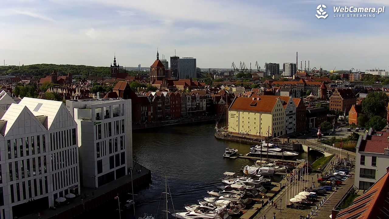 GDAŃSK - widok na Stare Miasto - 24 maj 2026, 16:36