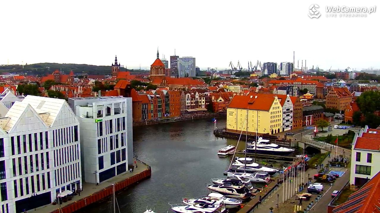 GDAŃSK - widok na Stare Miasto - 14 wresień 2026, 17:59