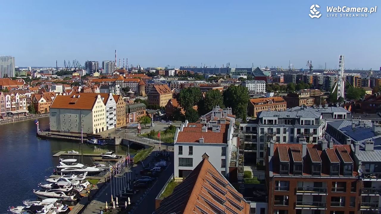 GDAŃSK - widok na Stare Miasto - 14 lipiec 2026, 08:56