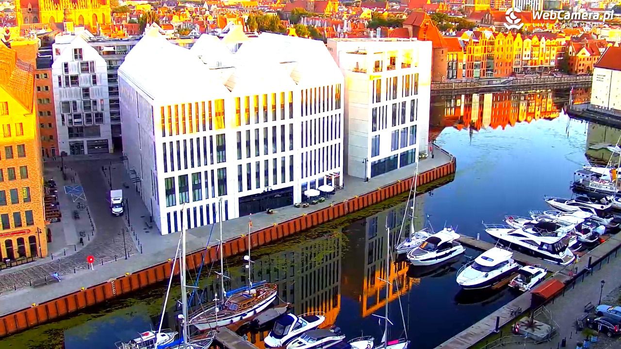 GDAŃSK - widok na Stare Miasto - 03 sierpień 2026, 05:23