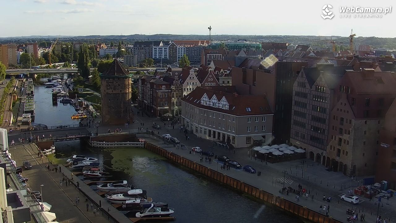 GDAŃSK - widok na Stare Miasto - 12 wresień 2026, 17:07