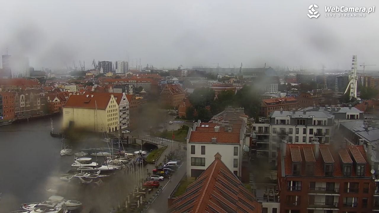 GDAŃSK - widok na Stare Miasto - 22 sierpień 2026, 09:35