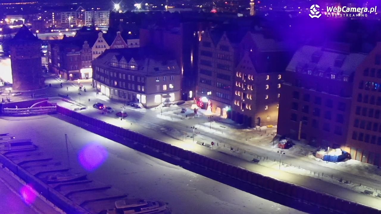 GDAŃSK - widok na Stare Miasto - 02 luty 2026, 19:52