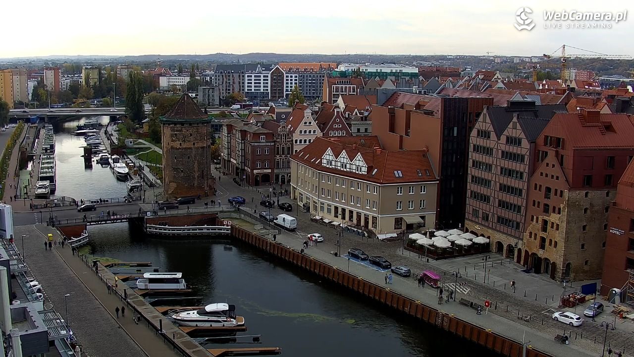 GDAŃSK - widok na Stare Miasto - 24 październik 2026, 09:46