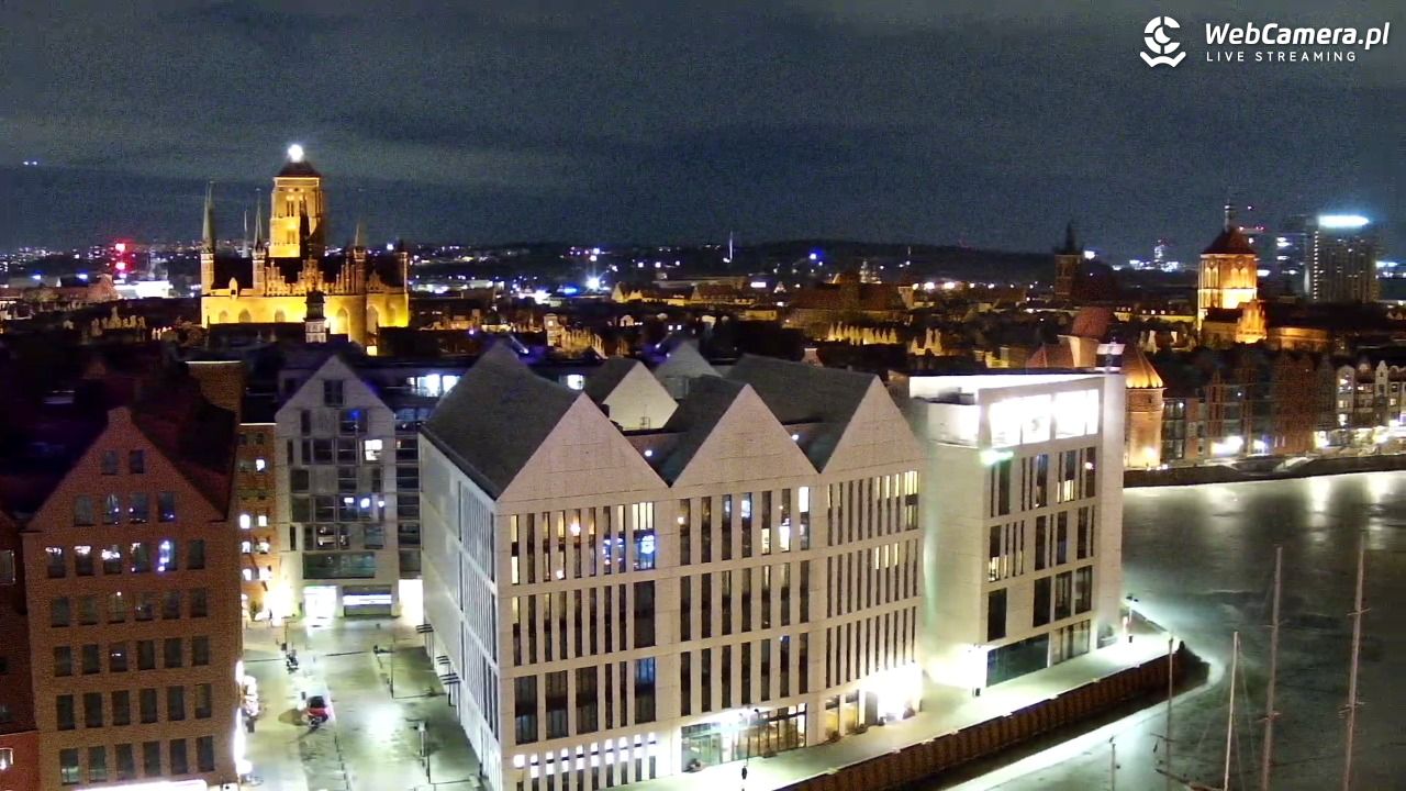GDAŃSK - widok na Stare Miasto - 02 marzec 2026, 19:23