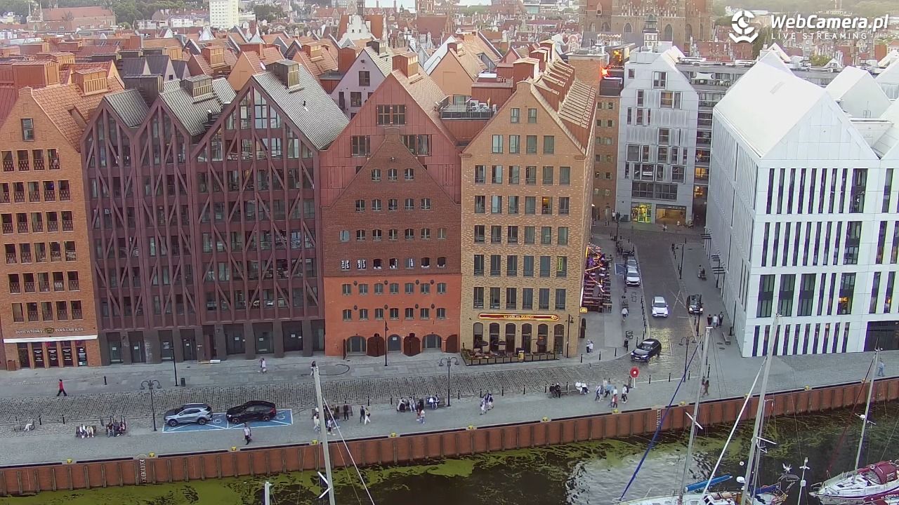 GDAŃSK - widok na Stare Miasto - 07 sierpień 2026, 20:31