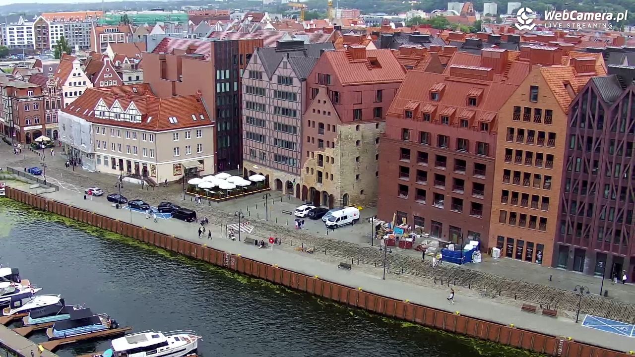 GDAŃSK - widok na Stare Miasto - 19 lipiec 2026, 19:27
