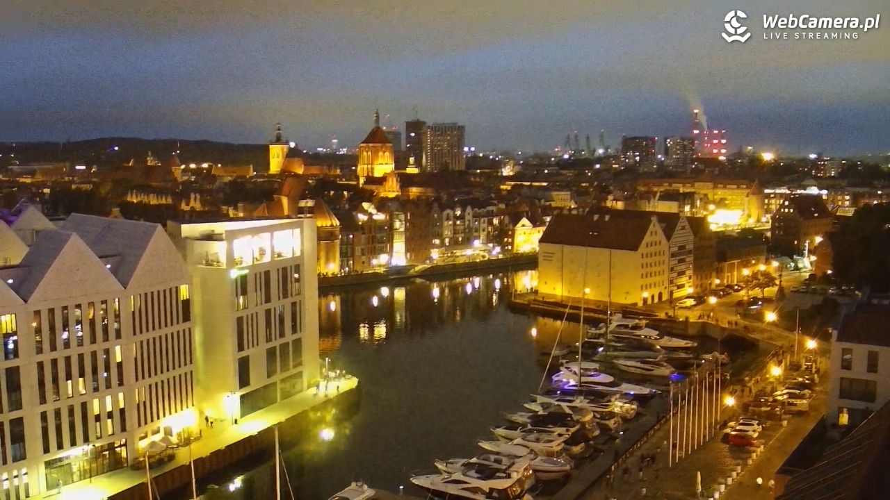 GDAŃSK - widok na Stare Miasto - 03 październik 2026, 18:48