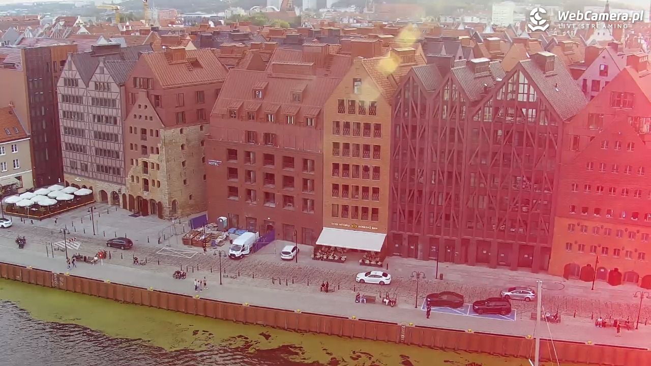 GDAŃSK - widok na Stare Miasto - 08 wresień 2026, 17:45