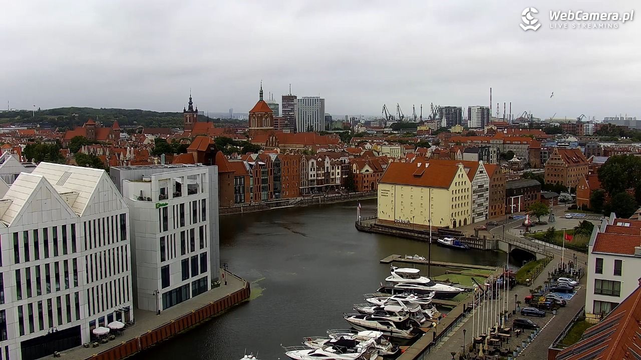 GDAŃSK - widok na Stare Miasto - 04 lipiec 2026, 08:06
