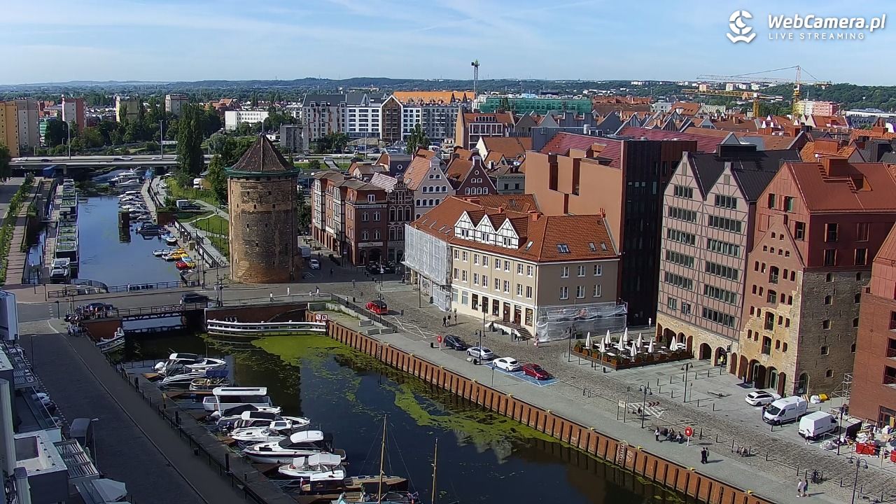 GDAŃSK - widok na Stare Miasto - 24 czerwiec 2026, 08:49