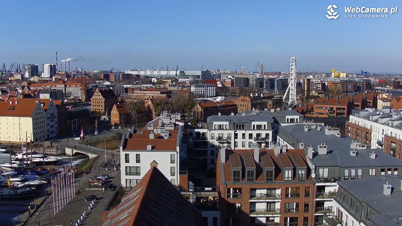 GDAŃSK - widok na Stare Miasto - 03 marzec 2026, 14:08