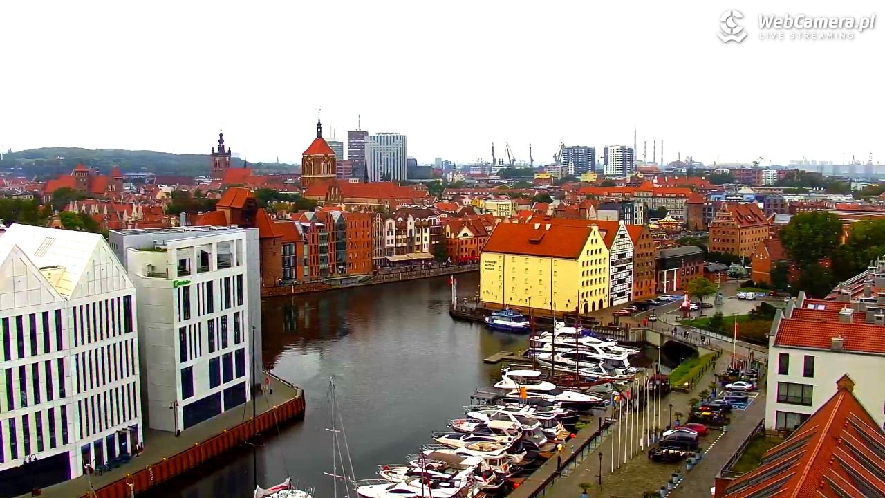 GDAŃSK - widok na Stare Miasto - 14 wresień 2025, 15:57