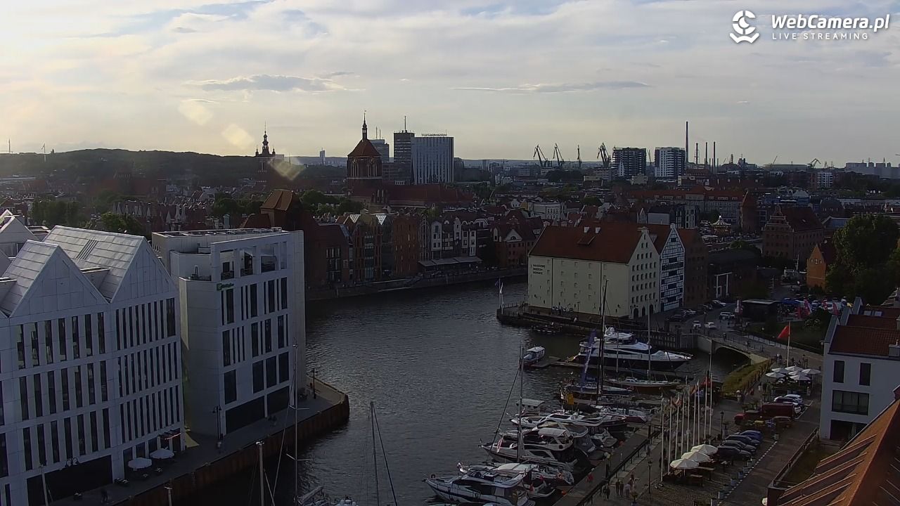 GDAŃSK - widok na Stare Miasto - 06 czerwiec 2026, 19:16
