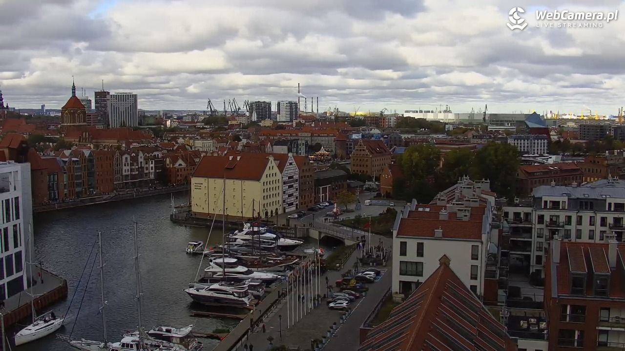 GDAŃSK - widok na Stare Miasto - 18 październik 2026, 11:55