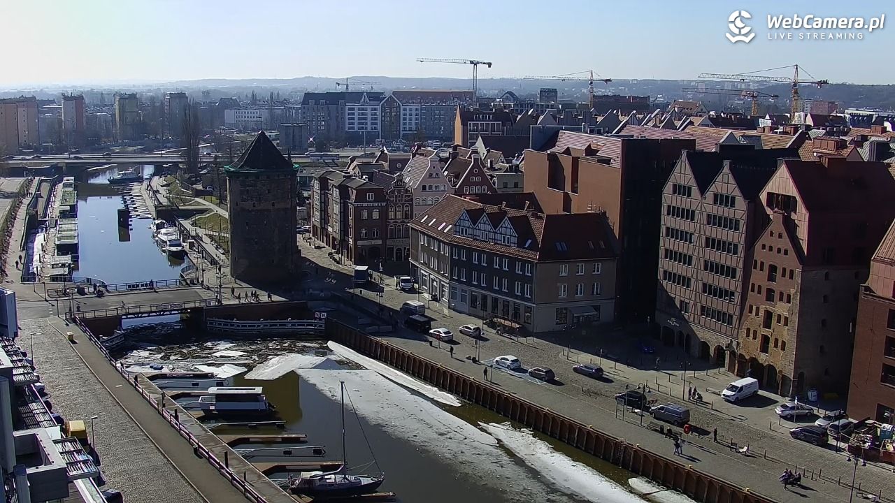 GDAŃSK - widok na Stare Miasto - 06 marzec 2026, 11:16