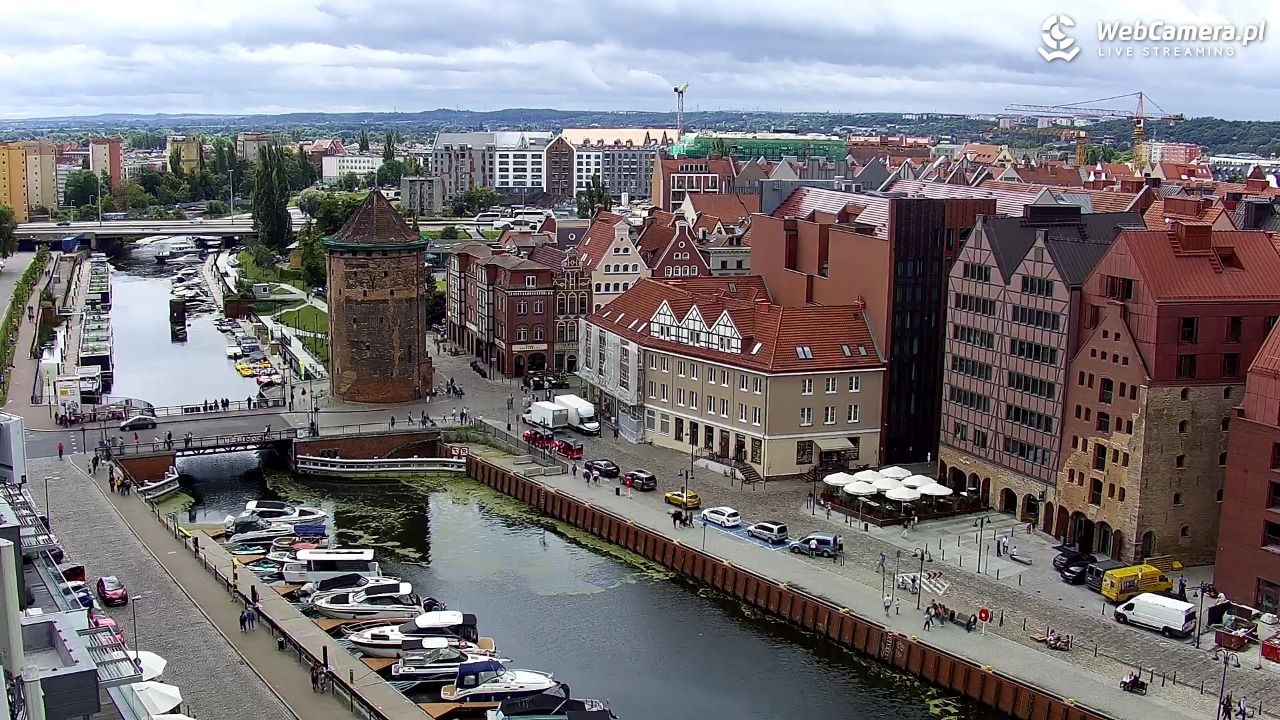 GDAŃSK - widok na Stare Miasto - 27 lipiec 2026, 12:22