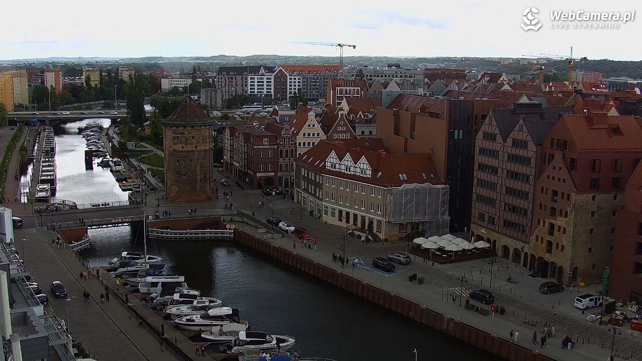 GDAŃSK - widok na Stare Miasto - 14 czerwiec 2026, 12:55
