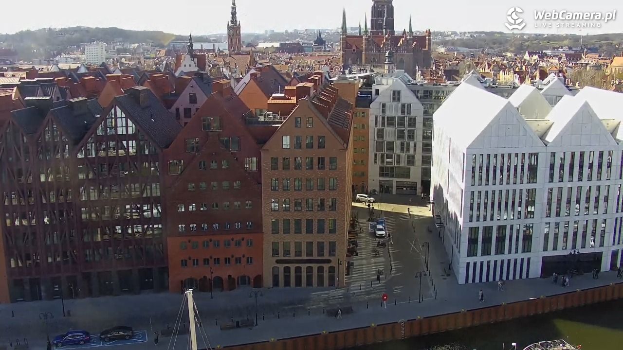 GDAŃSK - widok na Stare Miasto - 11 kwiecień 2026, 14:42