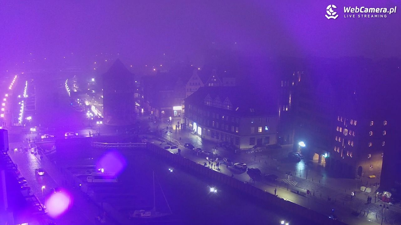 GDAŃSK - widok na Stare Miasto - 06 grudzień 2025, 21:07