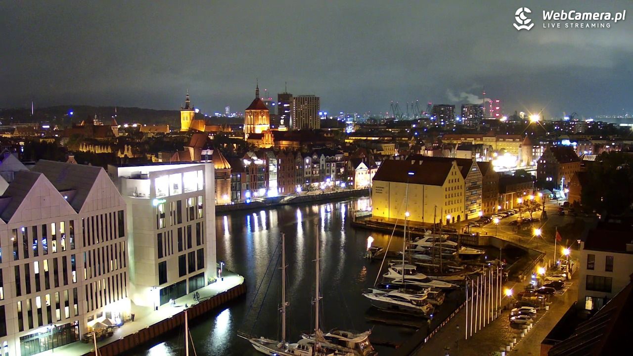 GDAŃSK - widok na Stare Miasto - 20 październik 2026, 17:33