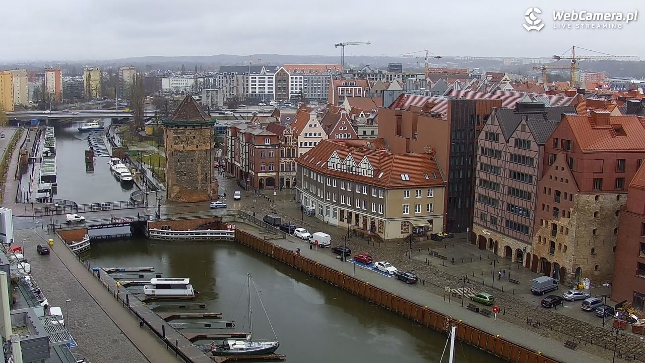 GDAŃSK - widok na Stare Miasto - 16 marzec 2026, 09:59