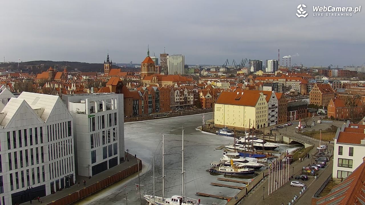 GDAŃSK - widok na Stare Miasto - 02 marzec 2026, 12:19