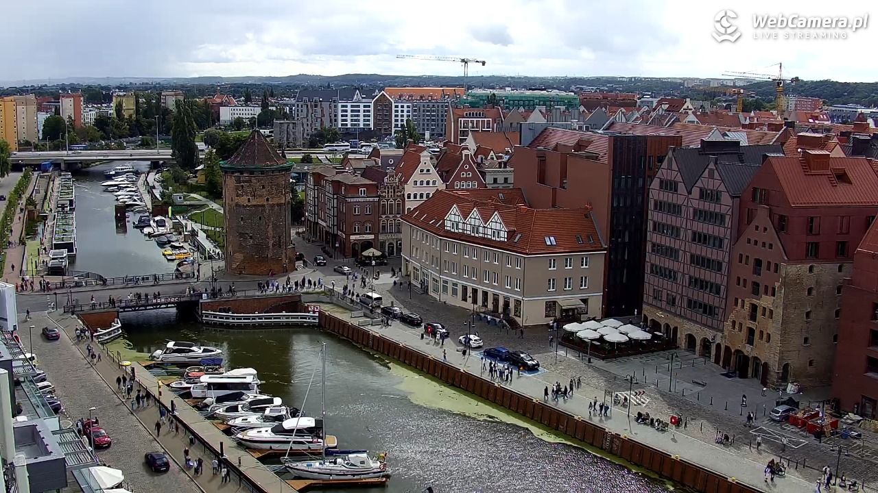 GDAŃSK - widok na Stare Miasto - 23 sierpień 2026, 14:34