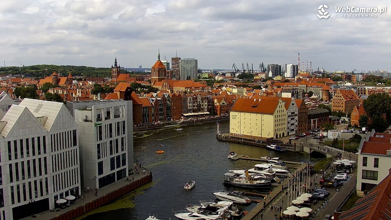 GDAŃSK - widok na Stare Miasto - 25 lipiec 2026, 13:27